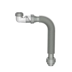 Bathroom Drain Pipe Is Made of Flexible Material and Corrugated Stretch Design for Repellent to Insects and Odor