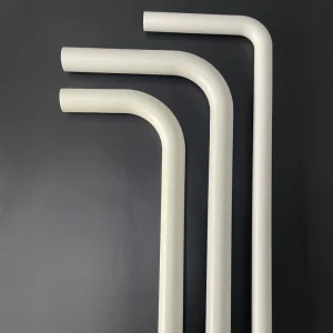 Bathroom Drainage Floor Drain PVC Bending Pipe Dia 32mm Matt Surface Cutting Service for Construction