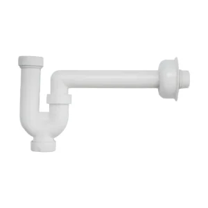 Bathroom P trap Plastic Sink Drain Tube Drainage Pipe Basin Waste Drainer Pipe