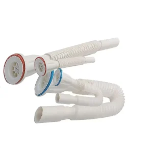 Bathroom Washbasin Flexible Drain Pipe Sink Waste Pipe