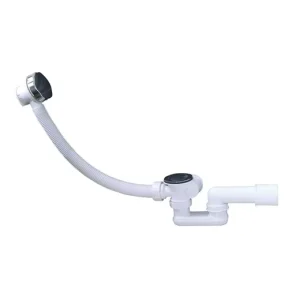 Bathtub Drainer Flexible Drain Pipe for Bathtub Bathroom Drain Crinkle Hose Bathtub Drainage
