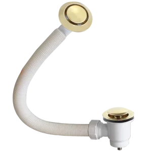 Bathtub Hardware Accessories Plastic One piece Bathtub Drain Pipe With Overflow