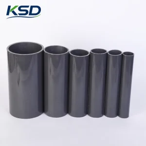 Bell End Gasket Joint ISO CE Certified High Pressure Leak Proof Connection for Underground Main Rigid UPVC Water Supply Pipe