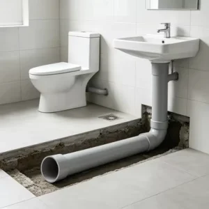 Bell Mouth Type UPVC Pipe Flared Large Diameter PVC-U Pipe Gray Drinking Water Pipe Industrial Grade