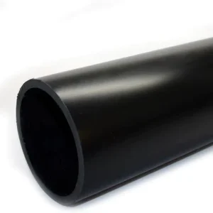 Black Circular PVC ABS PE PC PP AS PPS Pipe Durable Injection Molded Plastic Tube for Irrigation Drainage Industry Socket ASTM