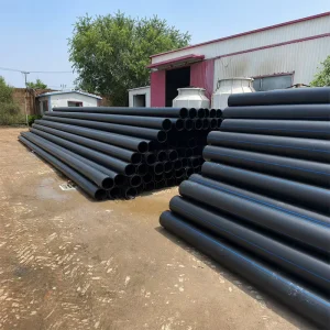 Black Flexible Corrosion Resistant & Durable Custom Length 50 Year Lifespan Farming Drainage Delivery HDPE Water Supply Pipe