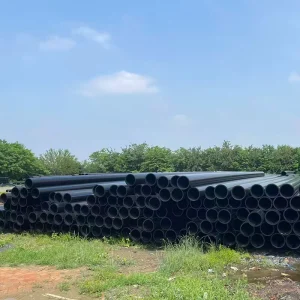 Black HDPE Plastic Pipe and Tubes Durable for Sewage Drainage Systems Industrial Fluid Handling