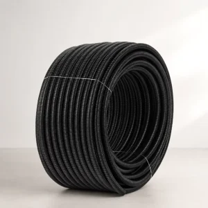 Black PE Corrugated Inner Tube for Flexible Durable Modern Kitchen & Bathroom Water Supply Hose Assemblies