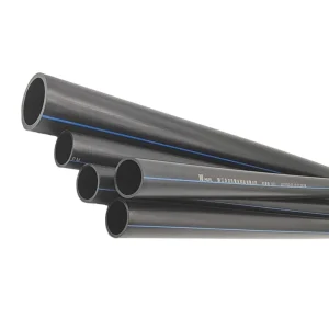 Black PE Tube Plastic Pipe Polyethylene Water Pipe for Water Supply Irrigation and Drain System