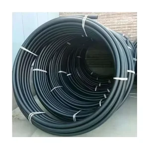 Black Plastic 75mm HDPE Irrigation Water Pipe Roll for Sprinkler