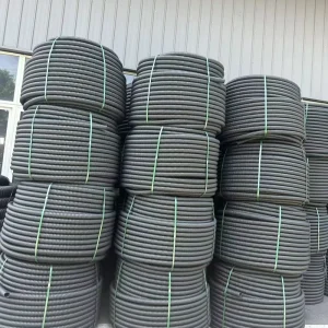 Waterproof Flexible HDPE Corrugated Conduit Pipe for Electrical Wiring Protection and Underground Cable Duct System