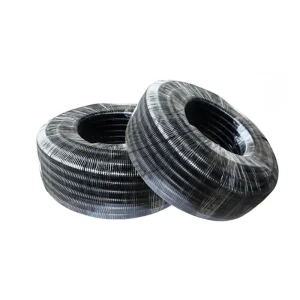 Black Plastic Double Wall Corrugated PA Pipe Supplier PA Double Double Wall Corrugated Pipe
