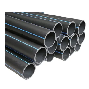 Black Polyethylene 8 Inch PE100 HDPE Water Pipe for Drain