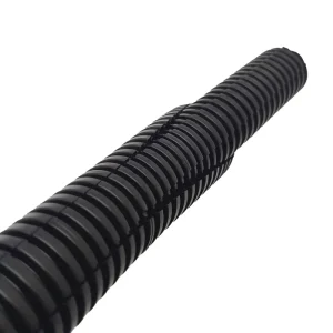 Black Polyethylene Pipe Wire Loom Conduit Pipe Corrugated Electronic Conduit Tube For Wiring For Home Corrugation Tube