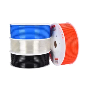 Blue Orange Flexible High Temperature Industrial PU Hose with 5000 8000PSI Working Pressure and 3 Year Warranty