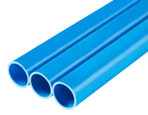Blue PVC Electrical Conduit Pipe Cross Section Durable Eco-Friendly Modern Design Irrigation Water Pipe Plastic Wire CE ISO9001