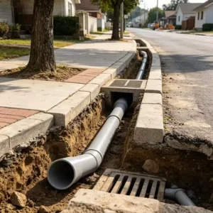 Blue PVCU Pipes ASTM Plastic Pipes For Water Supply And Drainage