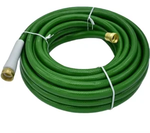 Braided Flexible Lightweight Non Toxic Garden PVC Water Hose Anti UV Durable High Pressure ISO Certified 50m 100m Length Options