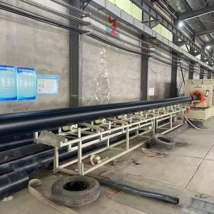 Brand New Black HDPE Hot Melt PE Water Supply Pipe Durable Polyethylene Plastic Tube for Municipal Pipeline Network Renovation