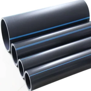 Brand New Black HDPE Hot Melt PE Water Supply Pipe Durable Polyethylene Plastic Tube for Municipal Pipeline Network Renovation
