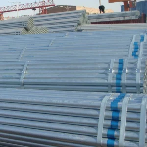 Bulk Supply 42.4mm OD Pre galvanized Steel Pipe for Construction Scaffold and Light Frame Tanzania Lesotho