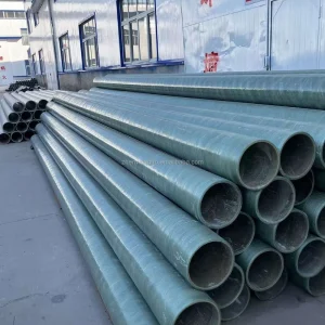 Bulk Supply Large Diameter GRP FRP Pipe Winding Forming Smooth Surface Lightweight High Strength