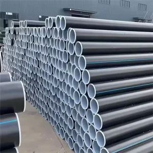 Buried HDPE Pipes Custom 20 1200mm Black Thickened High Pressure Corrosion Resistant Flexible Water Transport Suitable
