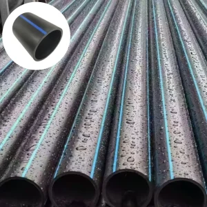 Butt Fusion HDPE PE100 Water Supply Pipe OD 450mm PN10 PN16 for Municipal Drinking Water Underground Pipeline System