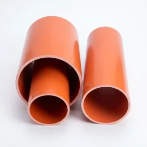 C PVC Cable Protection Pipe Power Conduit High Temp Flame Retardant