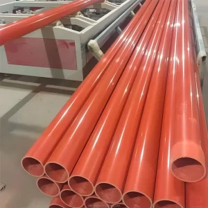 C PVC Power Pipe Heat Resistant Flame Retardant Anti aging Corrosion