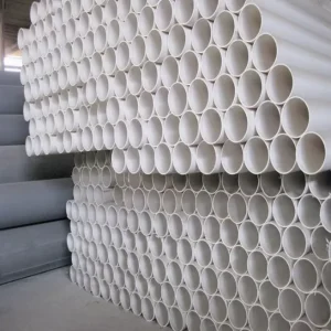 CE Approved Non Toxic PVC U DIN Certified High Pressure Chemical Resistant Plastic Pipe OD350 PN16 for Industrial Irrigation