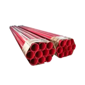 CPVC 3 Inch 4 Inch Dn150 SCH40 SCH80 ASTM Seamless Pipe Fire Sprinkler Fighting Water Pipe Red Fire Fighting Pipes