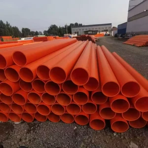 CPVC Electrical Conduit Pipes Flexible High Pressure Durable 70 Years Non-Toxic Heat Resistant Eco-Friendly 125*3MM Tubing for