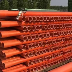 CPVC Flexible High Pressure Eco-Friendly Power Pipes with 50-300mm Diameters Durable Plastic Cable Duct