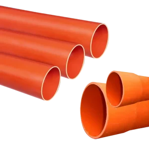 CPVC Flexible Underground Pipes Heat Resistant & High Pressure for Urban Rural Power Grid Renovations