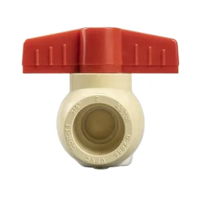 CPVC PVC Ball Valve CPVC Pipe Fittings Plastic 1/2 Inch to 2 Inch Plumbing Fittings for Cold Hot Water Supply