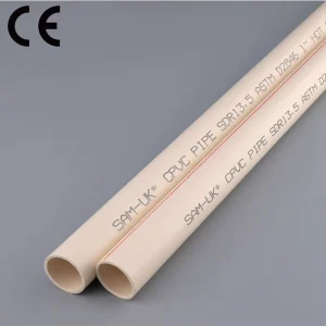 CPVC Pipe Fitting Socket Thread 1/2″-2″ ASTM 2846 for Hot Water Supply 93°C Heat Resistant SAM UK