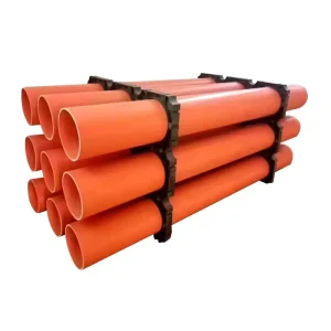 CPVC Power Protection Cable Conduit Orange Conduit 110 Wire Conduit
