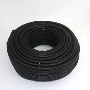 Cable Conduit PVC Flexible Plastic White/Black Color Corrugate Pipe/Hose Corrugated Flexible Pipe