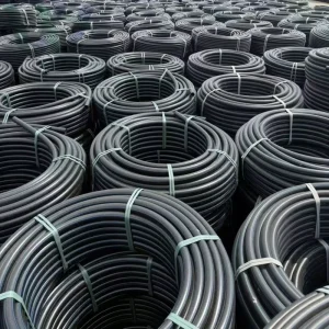 Cable Hoses PE High Pressure Corrugated Tube Custom Cutting Available Flexible Conduit Pipe for Industrial Telecom Wiring