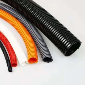 Cable Protection Versatility Flame Retardant PA PE PVC PP Electrical Hose Plastic Corrugated Flexible Conduit