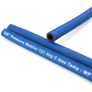 Car Wash Blue High Quality 4000 psi High Pressure 220 Bar Washer Hose with Metric Female Ends