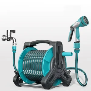 Car Wash High pressure Water Gun Garden Spray Nozzle Hose Reel Watering Tool Powerful Household Floor Washer Cleaning Yard