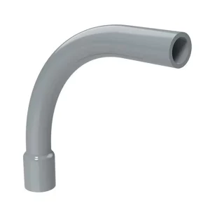Certificated ETL Listed UL651 Smooth Insulating Electrical Conduit Bend PVC SCH40 90 DGR Belled 1/2-6 Inch 50 Year Warranty