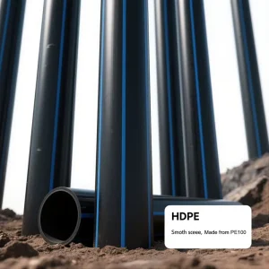 Certified High Pressure PE100 315mm pe pipe 160mm HDPE Pipe for Municipal Water Supply drip irrigation