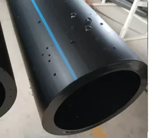 Chemical Resistance High Pressure Flexible HDPE Pipes 20-160mm for Water Supply Drainage