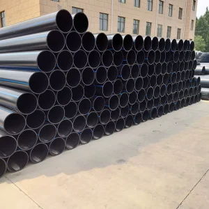 Chemical Resistance High Pressure High Density Polyethylene Pipe Irrigation Dn355 HDPE Pipe Plastic Tubes Water Supply Drainage