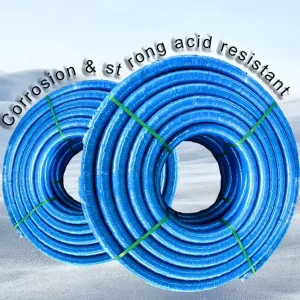 Chemical pipe for acid and alkali resistance and corrosion resistance for transporting solutions of EPDM + UPE Rubber hose Pipe