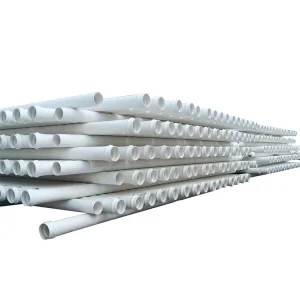 China 110mm 160Mm 1 2 4 Inch Diameter PVC Water Pipe Supply Plastic Sch 40 PVC Water Drainage Pipe Fittings