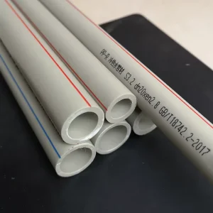 China Custom Made Light Weight Plastic PPR Hydraulic Pipe Plastic Plumbing PPR Water Pipe